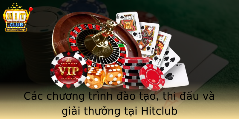 Các chương trình đào tạo, thi đấu và giải thưởng tại Hitclub